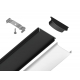 Профиль с рассеивателем Ambrella Illumination GP1600BK