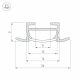 Профиль Arlight TK-F-2000 (CT) ANOD 016936