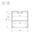 Профиль Arlight SL-Line-5050-3000 Anod 036202