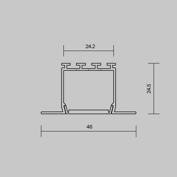 Алюминиевый профиль Maytoni Led Strip 632001