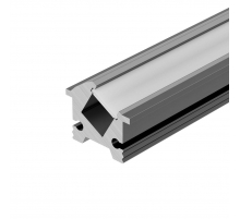 Профиль встраиваемый Arlight SL-Bevel-H12-F13-2000 Anod Iron Grey 045329