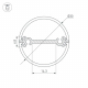 Профиль Arlight Round-D30-Dual-2000 Anod 029114