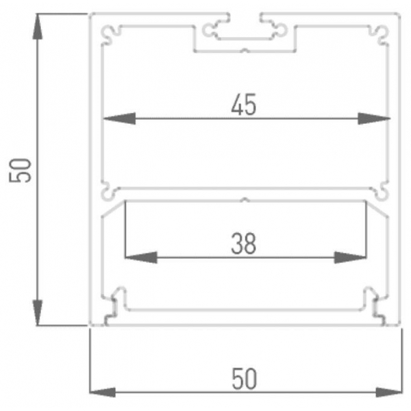 Профиль DesignLed LS.5050 001499 Профиль DesignLed LS.5050 001499