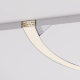 Профиль встраиваемый Arlight Fantom-Bent-W49-Side-2000 Anod 046423