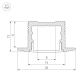 Профиль Arlight SL-Slim-H13M-F25-2000 Black 037114