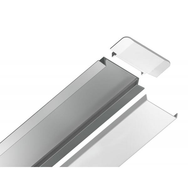 Встраиваемый профиль с рассеивателем Ambrella Illumination GP1100AL Встраиваемый профиль с рассеивателем Ambrella Illumination GP1100AL