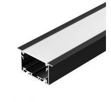 Профиль Arlight S2-LINIA69-F-2500 SEAMLESS BLACK (Arlight, Алюминий) 033534