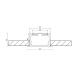 Профиль встраиваемый DesignLed LE.6332-R 010358