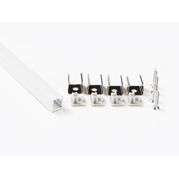 Профиль накладной LEDS POWER СПН1010 алюм. анод-й с матовым рассеивателем 2м 008356 Профиль накладной LEDS POWER СПН1010 алюм. анод-й с матовым рассеивателем 2м 008356