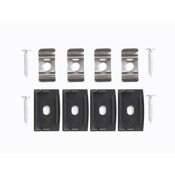 Профиль накладной LEDS POWER СПН2515 алюм. черный с призм.рассеивателем 2м 008486
