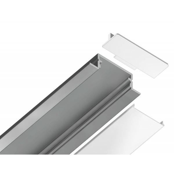 Встраиваемый профиль с рассеивателем Ambrella Illumination GP1200AL Встраиваемый профиль с рассеивателем Ambrella Illumination GP1200AL