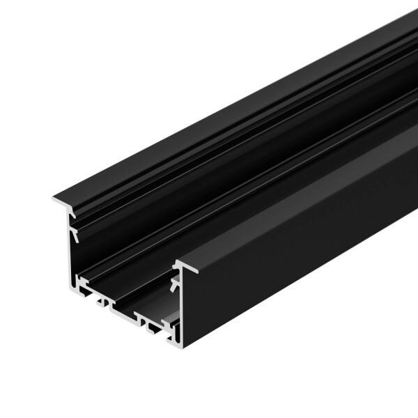 Профиль Arlight S2-LINIA69-F-2500 SEAMLESS BLACK (Arlight, Алюминий) 033534 Профиль Arlight S2-LINIA69-F-2500 SEAMLESS BLACK (Arlight, Алюминий) 033534