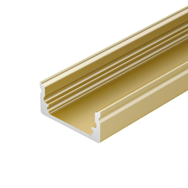 Профиль Arlight Line-1708-2000 Anod Gold 039987 Профиль Arlight Line-1708-2000 Anod Gold 039987