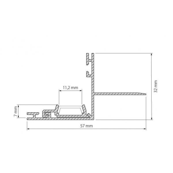 Профиль Arlight PAK-EDGE-2000 021721 Профиль Arlight PAK-EDGE-2000 021721