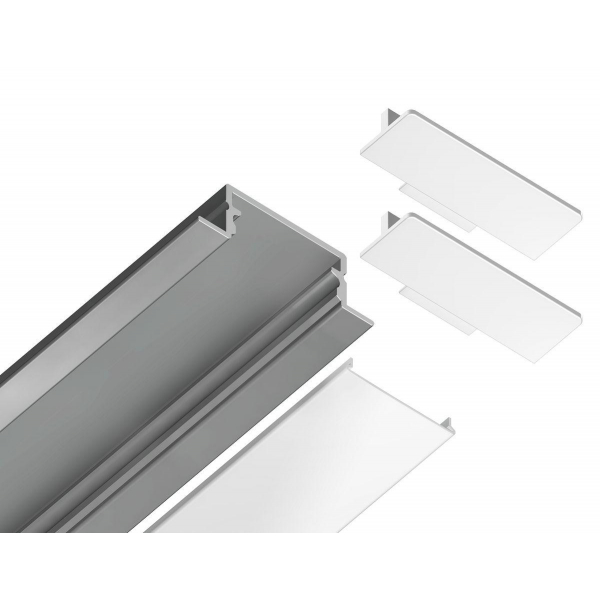 Встраиваемый профиль с рассеивателем Ambrella Illumination GP1200AL Встраиваемый профиль с рассеивателем Ambrella Illumination GP1200AL