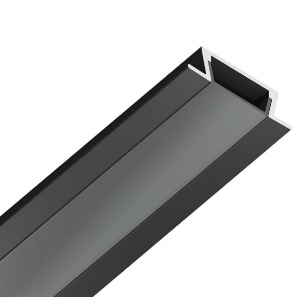Встраиваемый профиль с рассеивателем Ambrella Illumination GP1001BK/BK Встраиваемый профиль с рассеивателем Ambrella Illumination GP1001BK/BK