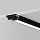 Алюминиевый профиль накладной 11x3,5 с вертикальным изгибом ALM-1103-B-2M Maytoni Led Strip 631018