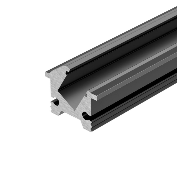 Профиль встраиваемый Arlight SL-Bevel-H12-F13-2000 Anod Black 043749 Профиль встраиваемый Arlight SL-Bevel-H12-F13-2000 Anod Black 043749