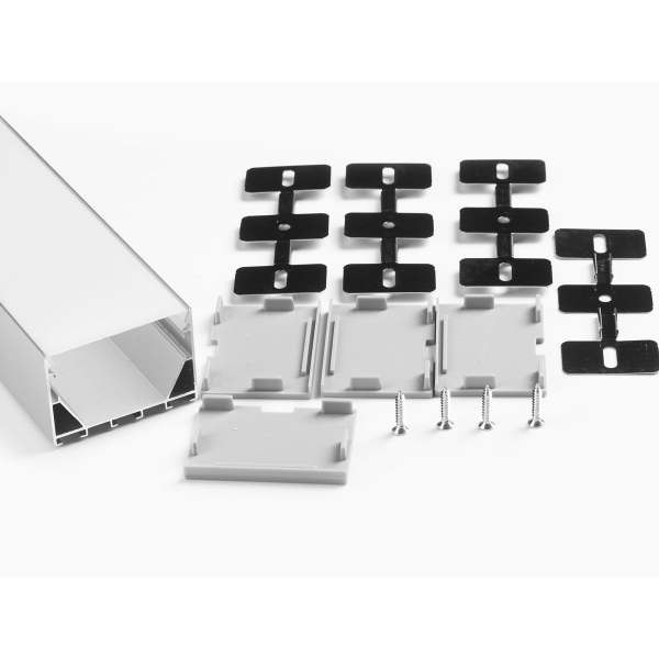 Профиль накладной LEDS POWER СПН5035 алюм. анод-й с матовым рассеивателем 2м 008516 Профиль накладной LEDS POWER СПН5035 алюм. анод-й с матовым рассеивателем 2м 008516