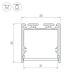 Профиль Arlight SL-Line-3535-3000 Anod 036196