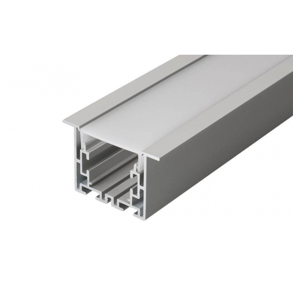 Профиль с рассеивателем Arlight S2-LINIA55-F-2500 ANOD+OPAL 021176 Профиль с рассеивателем Arlight S2-LINIA55-F-2500 ANOD+OPAL 021176