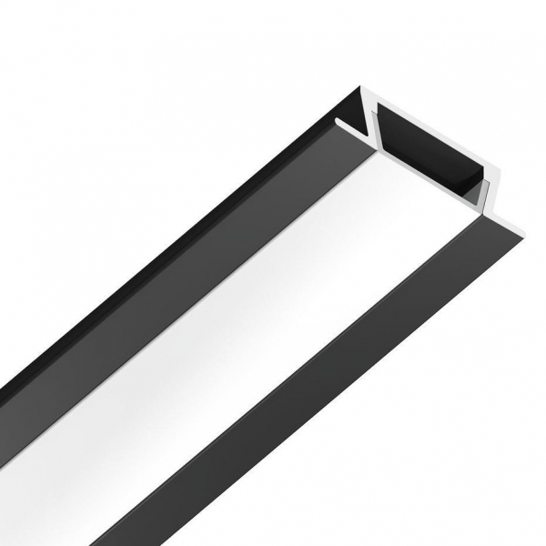Встраиваемый профиль с рассеивателем Ambrella Illumination GP1001BK Встраиваемый профиль с рассеивателем Ambrella Illumination GP1001BK