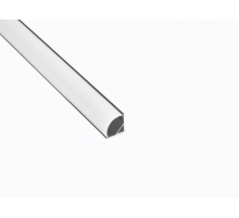 Профиль угловой LEDS POWER СПУ1616 алюм. черный с призм.рассеивателем 2м 008226