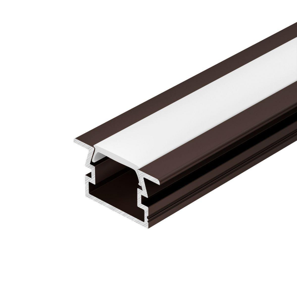 Профиль встраиваемый Arlight PDS-FS-2000 Anod Brown Deep 042585 Профиль встраиваемый Arlight PDS-FS-2000 Anod Brown Deep 042585