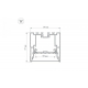 Профиль с рассеивателем Arlight S2-LINE-7977-2500 ANOD+OPAL 021174