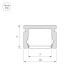 Профиль Arlight PIK-1007-2000 ANOD 023856