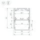 Профиль Arlight SL-Line-4050-3L-2000 Anod 044666
