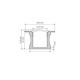 Профиль с рассеивателем Arlight ALU-SLIM-H15-F-2000 ANOD+FROST 018243