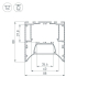 Профиль Arlight ARH-Power-W88-F-Comfort-2000 Anod 036363