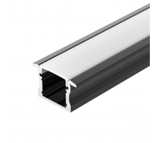 Профиль встраиваемый Arlight LINE-2315-F-2000 ANOD BLACK 044278