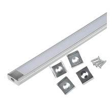 Профиль Uniel UFE-K02 Silver/Frozen 200 Polybag UL-00005027