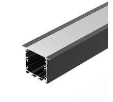 Профиль встраиваемый Arlight Linia49-F-S-2500 Black 041874