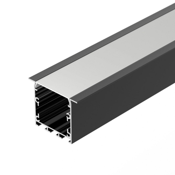 Профиль встраиваемый Arlight Linia49-F-S-2500 Black 041874 Профиль встраиваемый Arlight Linia49-F-S-2500 Black 041874