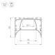 Профиль Arlight ARH-Power-7555-Comfort-2000 Anod 036355