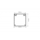 Профиль Arlight BOX52-2000 ANOD 017356