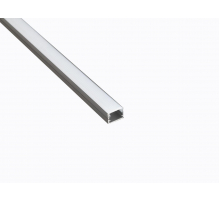 Профиль накладной LEDS POWER СПН1510 алюм. черный с призм.рассеивателем 2м 008387