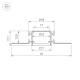 Профиль встраиваемый Arlight Fantom-Bent-W23-Top-2000 Anod 040347