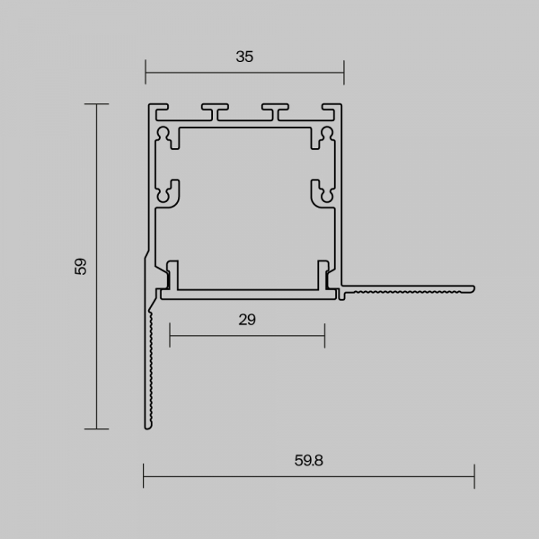 Алюминиевый профиль Maytoni Led Strip 636014