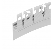 Профиль встраиваемый Arlight Plintus-Fantom-Bent-H20-Side-2000 White 043674