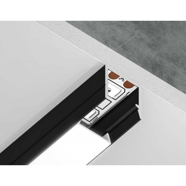 Профиль алюминиевый накладной AMBRELLA LIGHT ILLUMINATION GP1650BK Профиль алюминиевый накладной AMBRELLA LIGHT ILLUMINATION GP1650BK