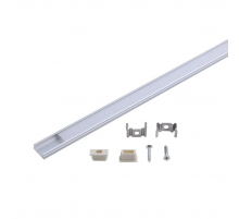 Профиль для светодиодной ленты прямой Gauss BT411