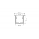 Профиль с рассеивателем Arlight ALU-POWER-W35-2000-F ANOD+FROST 015538