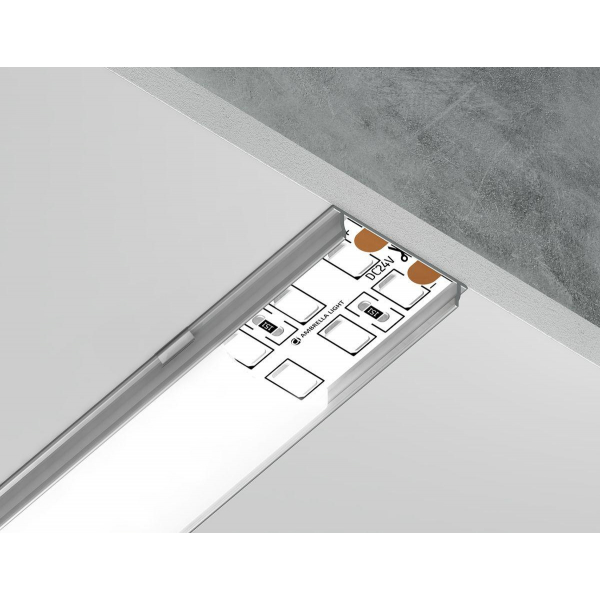 Профиль с рассеивателем Ambrella Illumination GP1500AL Профиль с рассеивателем Ambrella Illumination GP1500AL