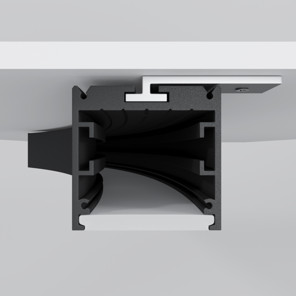 Профиль радиусный Maytoni ALM-3535R-B-D-45°-1.5M