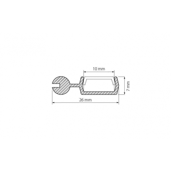 Профиль Arlight POLI-2000 ANOD 021738 Профиль Arlight POLI-2000 ANOD 021738