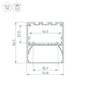 Профиль Arlight ARH-Power-W75-2000 Anod 036349